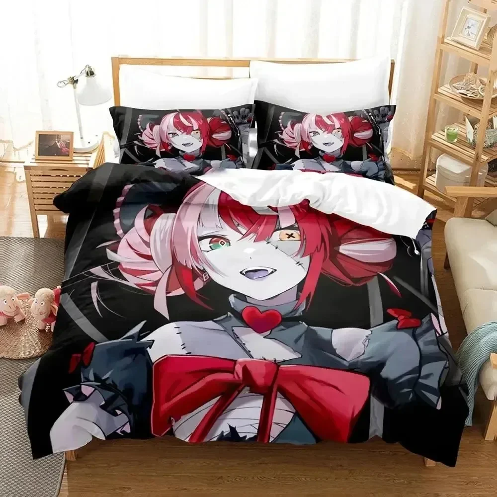 

KAWAII Kureiji Ollie ZOMBIE IDOLBedding Set Duvet Cover Bed Set Quilt Cover Pillowcase Comforter king Queen Size Boys Adult