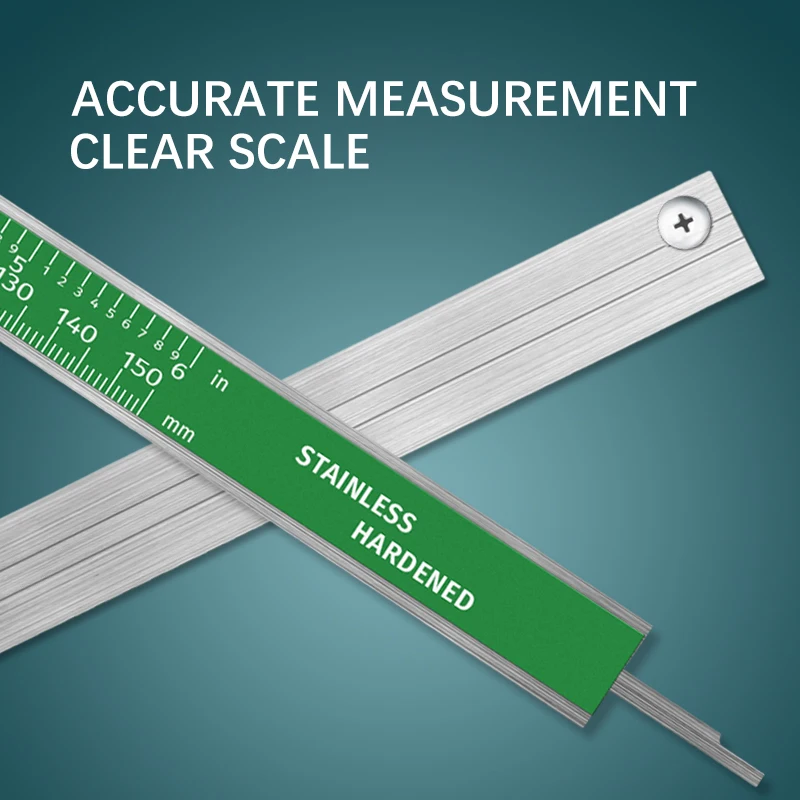 6inch Full Screen Digital Caliper Stainless Steel Metal Caliper 150mm LCD Large Screen Electronic Vernier Caliper Measuring Tool