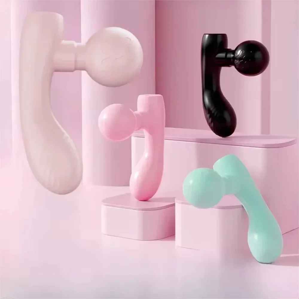 

Mini Fascia Gun Muscle Massage Tool for Women, Dual-Head Electric Relaxation, Multi-functional Portable