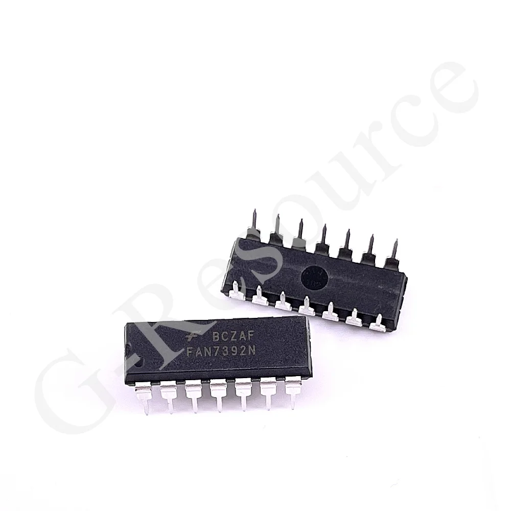 (5pcs) FAN7392N FAN7392 DIP-14 high and low side gate driver chips