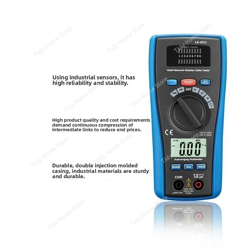 LA-1011 Multifunctional Tester - LAN Tester, Multimeter