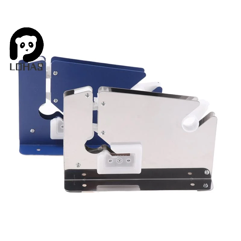 1PC Metal Bag Sealer Portable Bag Sealer Taper Dispenser With Trimmer Cutter Sealing Machine For Home Kitchen Outdoor Picnic