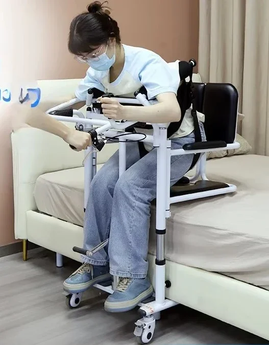 Palsy patient shifter Home disabled care chair Lift with wheel seat