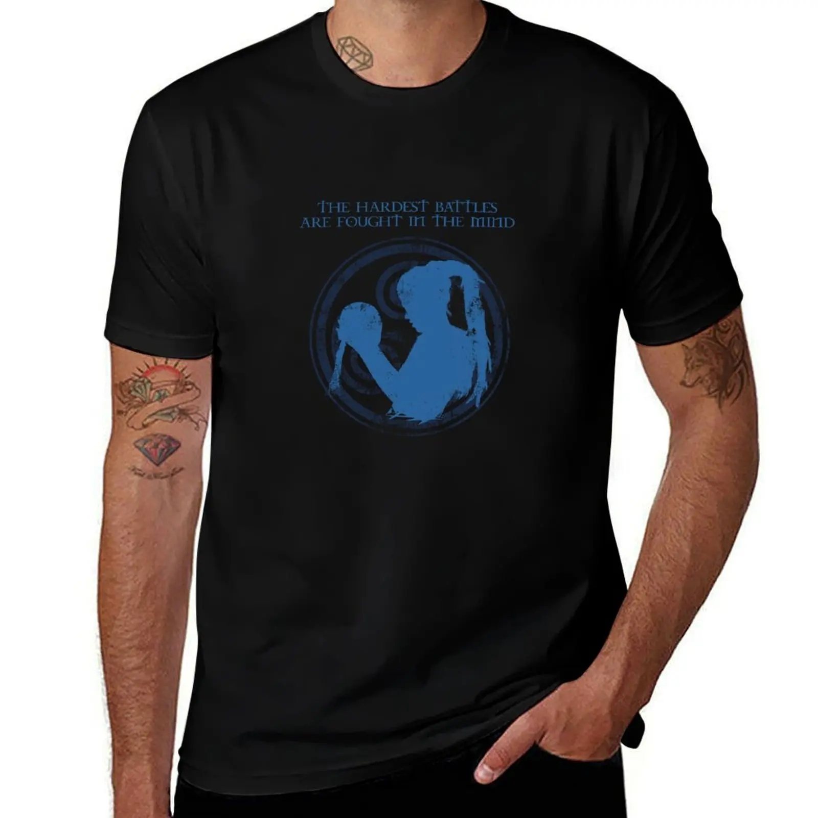 Senuas battle T-Shirt printed t shirts for man T-Shirt