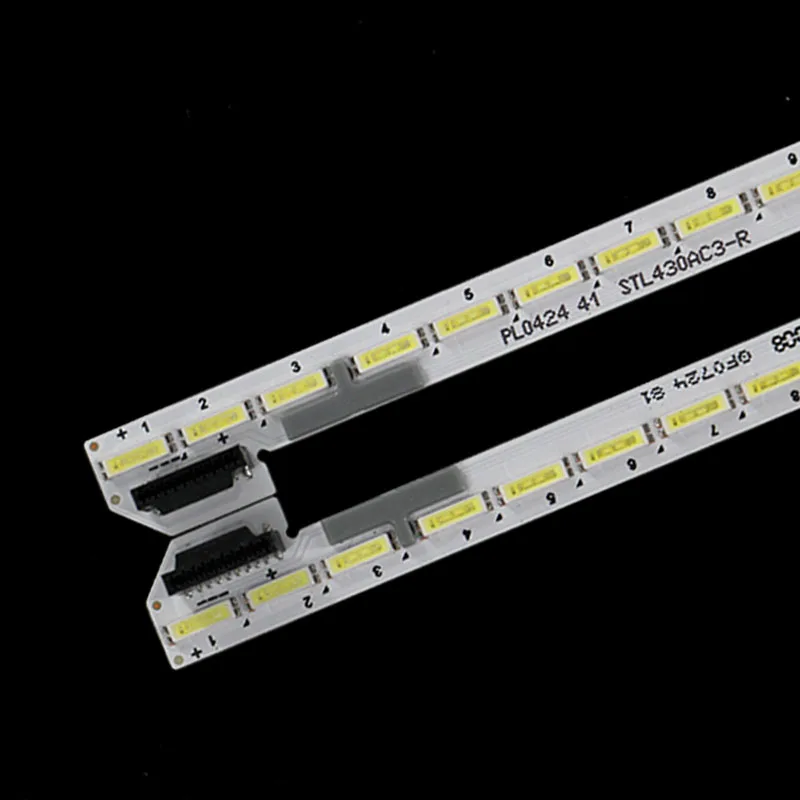 Tira de luces LED de retroiluminación para TV, matriz de LED para tiras de 43 pulgadas, R Y20 SSC 43 7020, STL430AC3-L