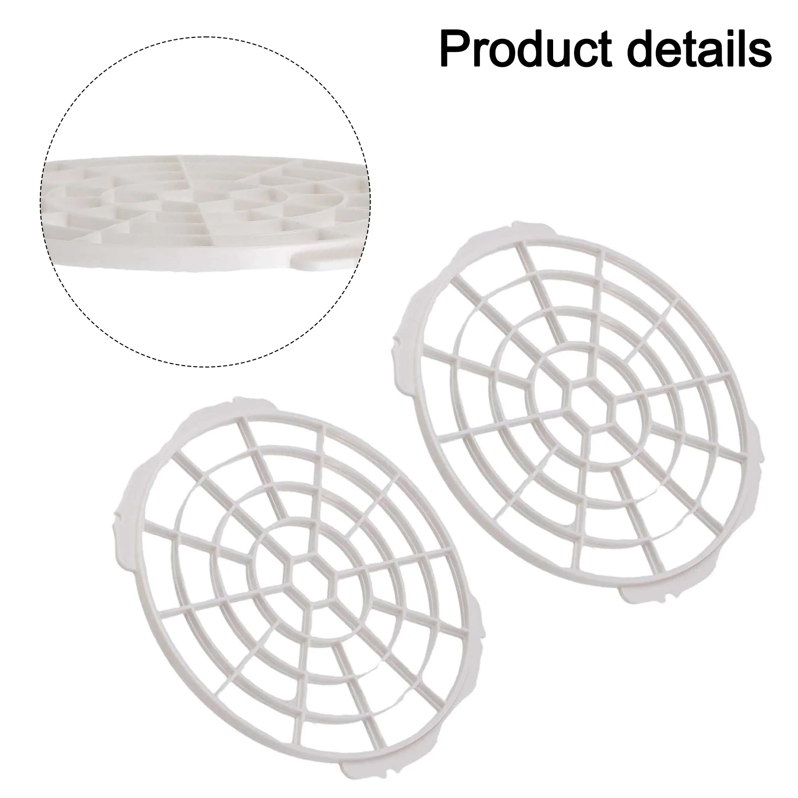 2pcs Dust Screens for 130/150mm Portable Air Conditioner Exhaust Ducts Designed to Keep Debris and Insects Out