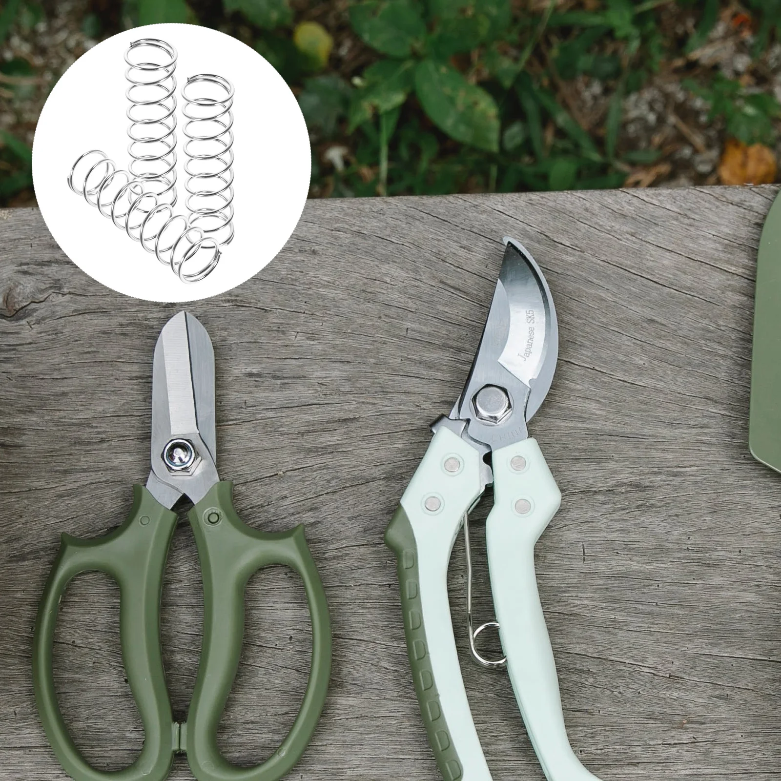 

3pcs Stainless Steel Pruning Shears Springs Replacement Garden Trimming Tool Durable Flexible Pruner Spring Parts Handheld