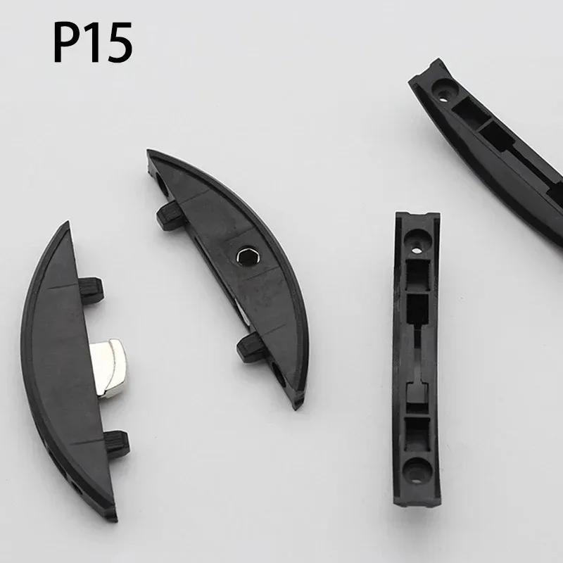 50Pairs النجارة لامينو موصل غير مرئي قابلة لإعادة الاستخدام الملحقات P15 P14 الخشب الرقائقي 2 في 1 السحابة لآلة الشق لامينو