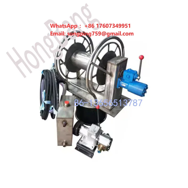 Hydraulic fishing net transporter ship winch marine windlass fishing reel