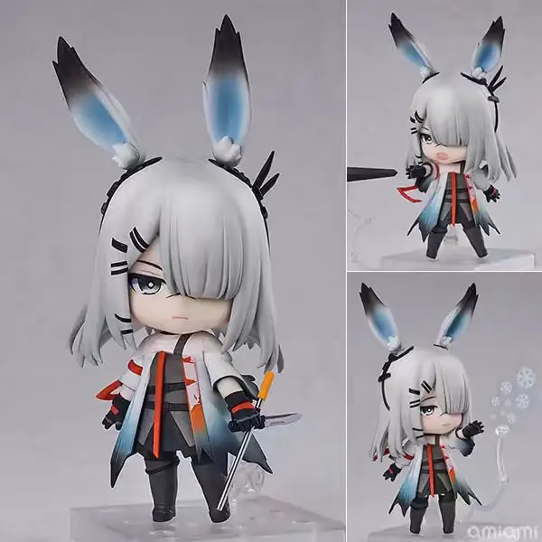 

Arknights Figure Model SilverAsh Amiya Ch'en FrostNova Kal'tsit Saria Doctor Q Version Anime Model Desktop ornament Gift