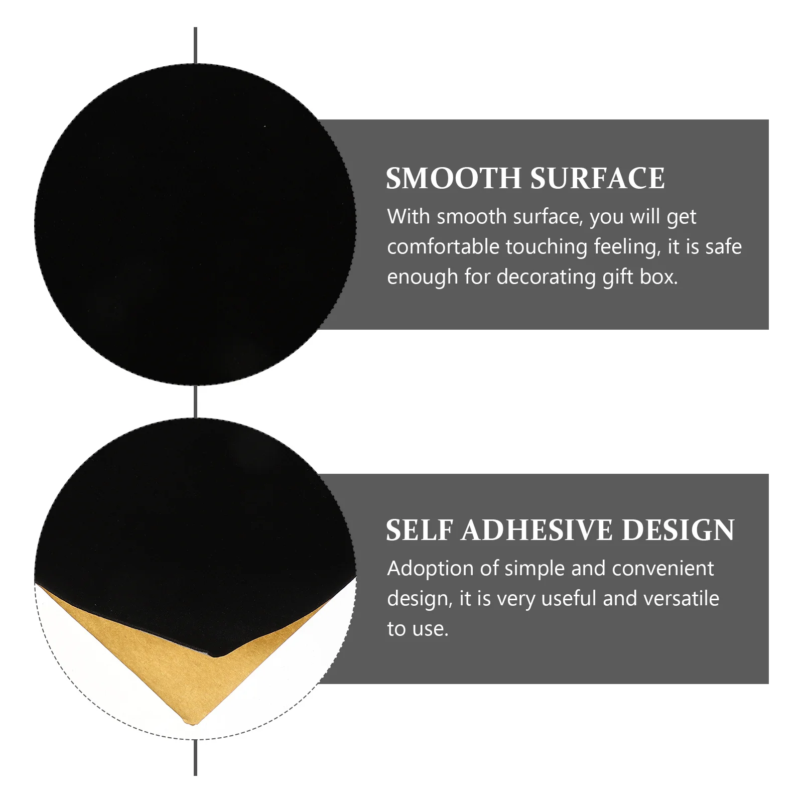 

Self Adhesive Jewelry Liner Gift Box Felt Sheets For Drawer Cabinet Furniture Patch Decorative Organizing Lint