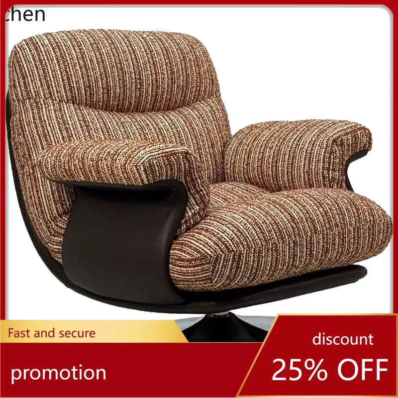 ZML Home Balcony Living Room Leisure Sofa Reclining and Sleeping Mid-century Style Rocking Chair