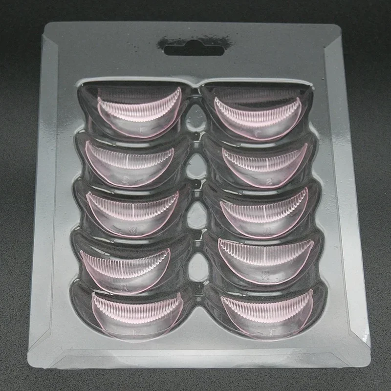 5 Pairs Silicone Durable Eyelash Permanent Perm Curler Curling Root Lifting False Fake Eyelash Shield Pad Patches