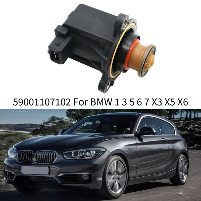 1 PCS 59001107102 Diverter Solenoid Valve Converter Black ABS For BMW 1 3 5 6 7 X3 X5 X6 F07 F10 F20 F21 F30 E70 E88 E90 E92 E93