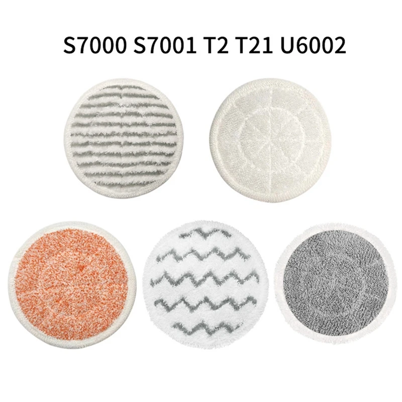 10PCS Mop Pads For Shark S7000 S7001TGT S7005 S7020 Series Steam Mop Pad Steam Mop Pad For Hard Floors Spare Parts Accessories