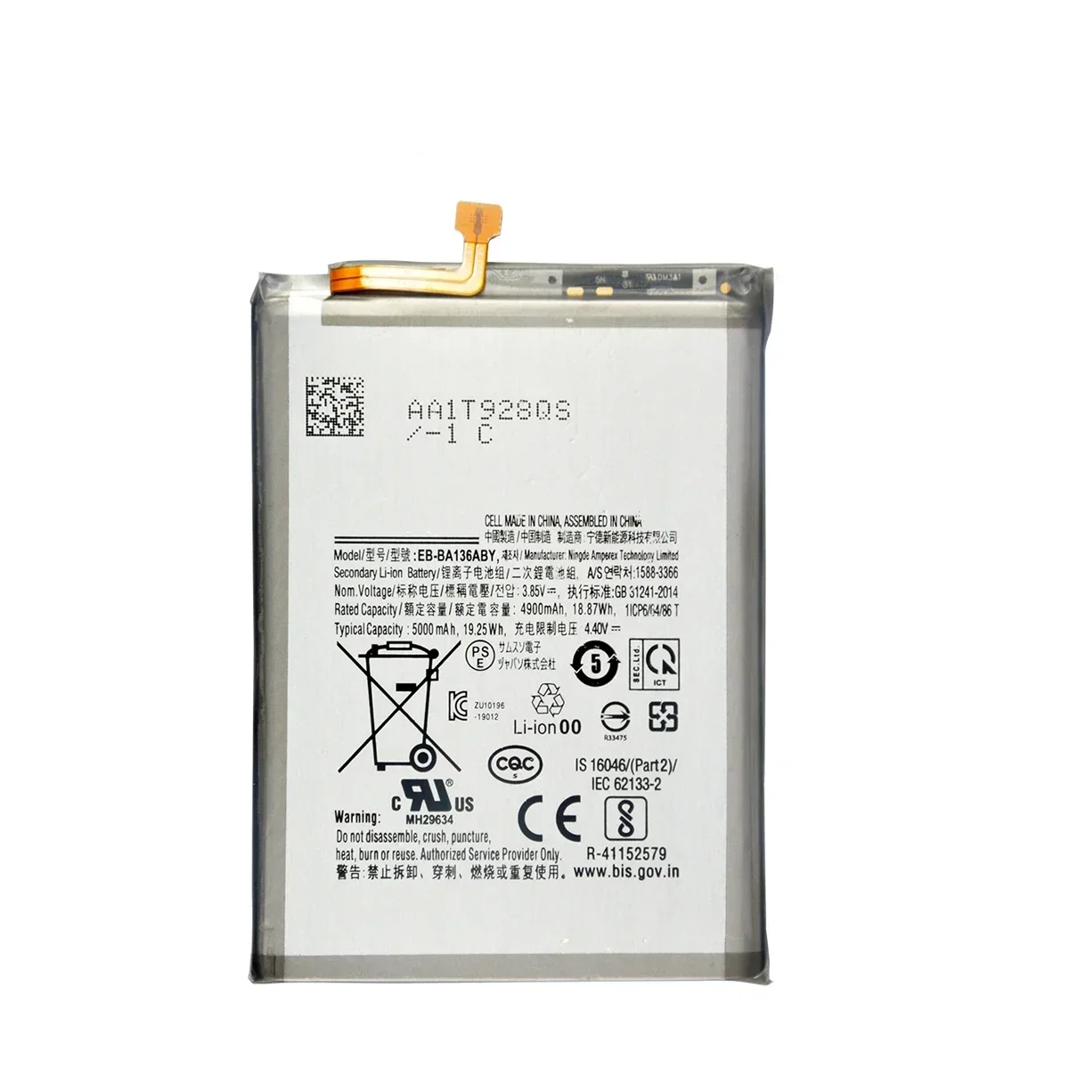 Brand New EB-BA136ABY 5000mAh High Quality Replacement Battery For  Samsung Galaxy A13 5G+Tools