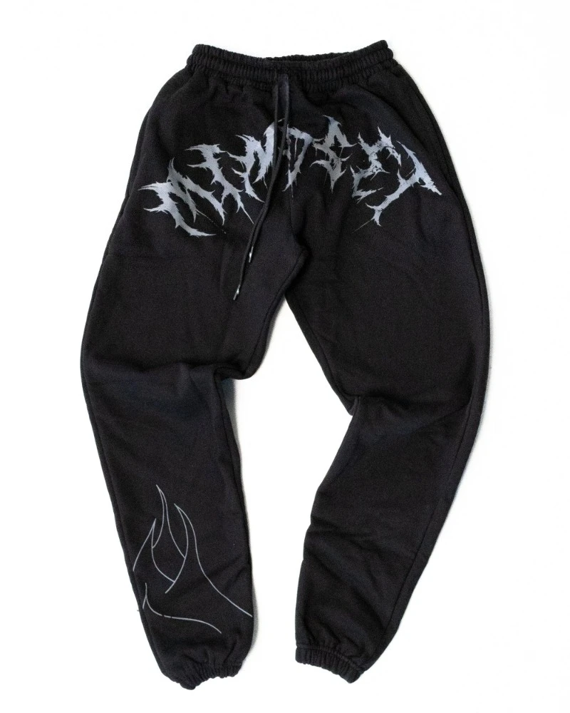 

Fitness Sports High Street Harajuku Y2K Men Women 25 New Loose Fit Dragon Soul Dark Trendy Streetwear Casual Joggers Trousers