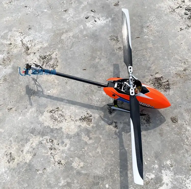 ألياف الكربون شفرة الرئيسية ل يو شيانغ F180 V2 / F180V2 RC هليكوبتر قطع الغيار ترقية الملحقات لرحلة ثلاثية الأبعاد