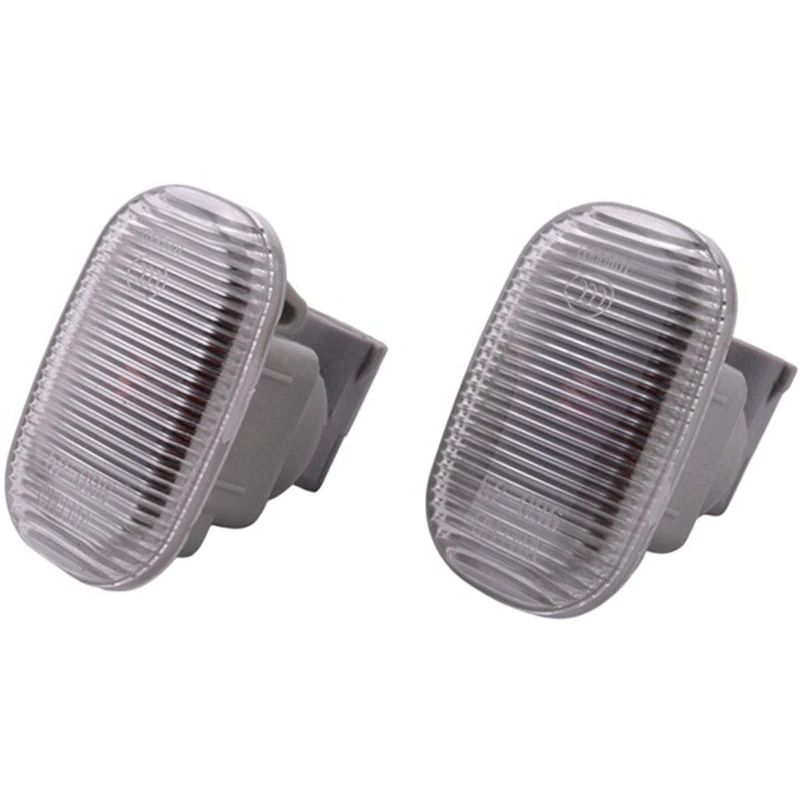 Luz de marcador lateral do pára-choque do carro, lâmpada de sinalização de giro para Toyota Vios Axp4 Scp4 2002-2006, Corolla 2004-2006, 81730-0D020, 2pcs