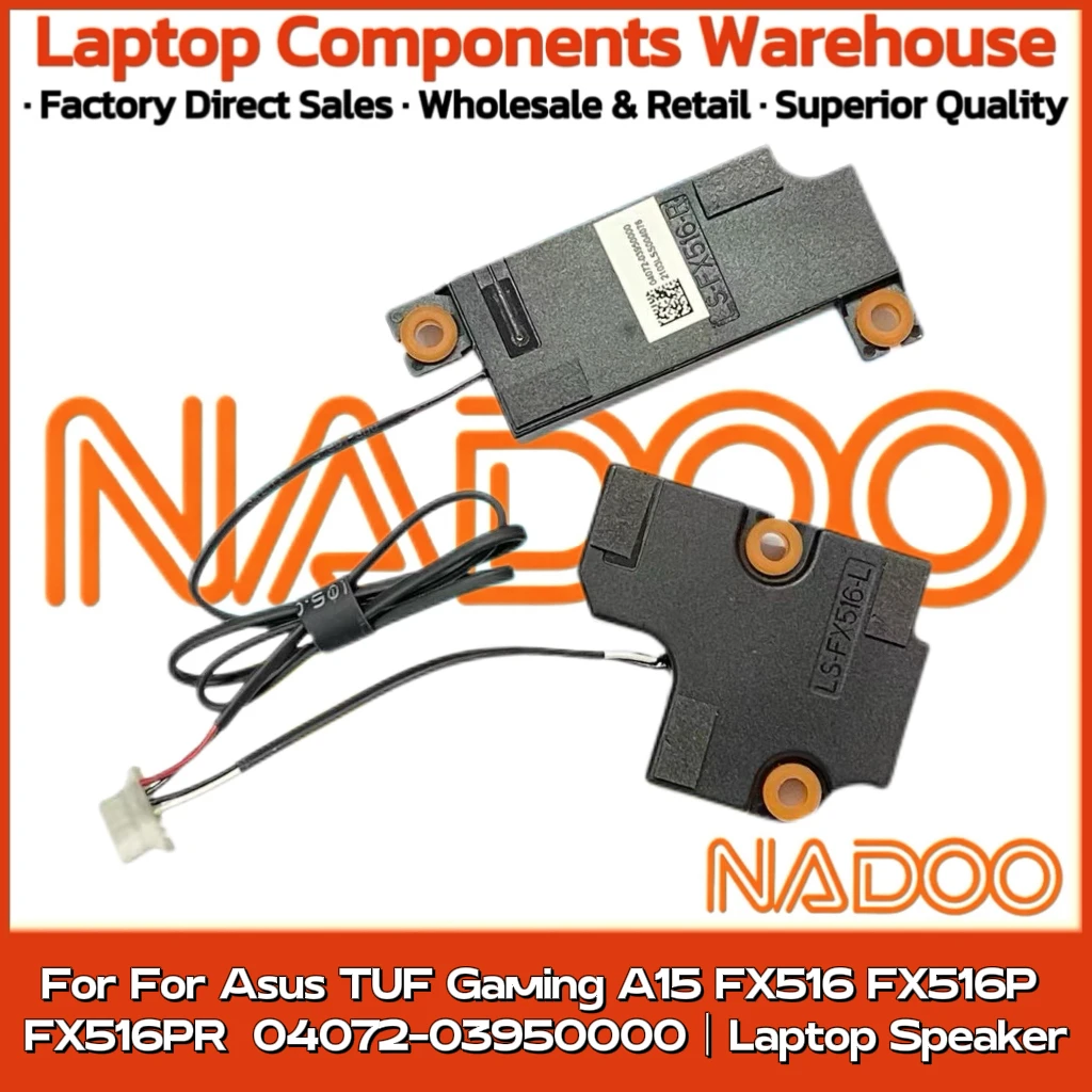 New Original Laptop Notebook Speaker For Asus TUF Gaming A15 FX516 FX516P FX516PR built-in speaker horn audio 04072-03950000
