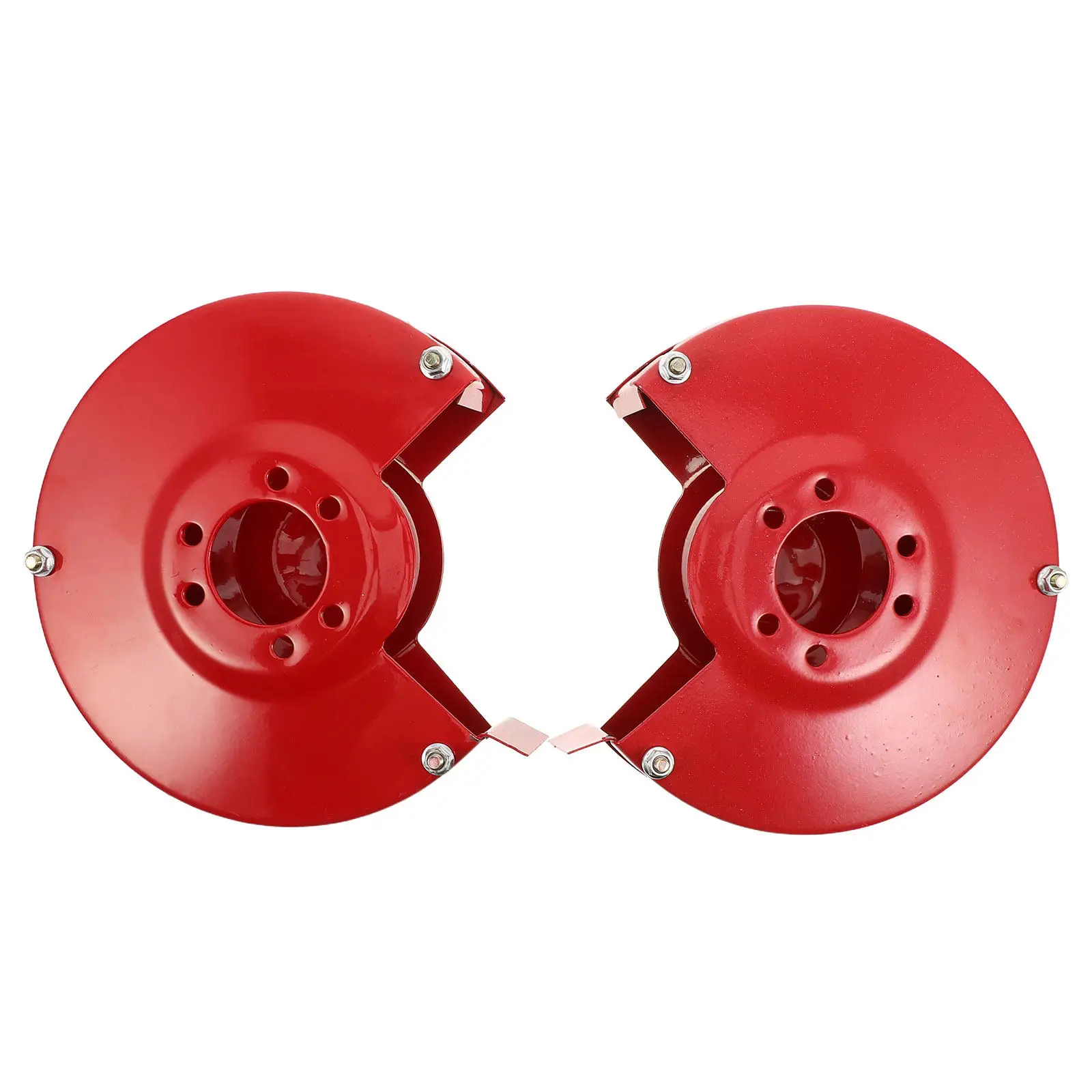 2Sets Bench Grinder Guard Cover for 150Mm Grinder Workshop Grinding Safety Shield Wheel Protective Cover 6 Inch
