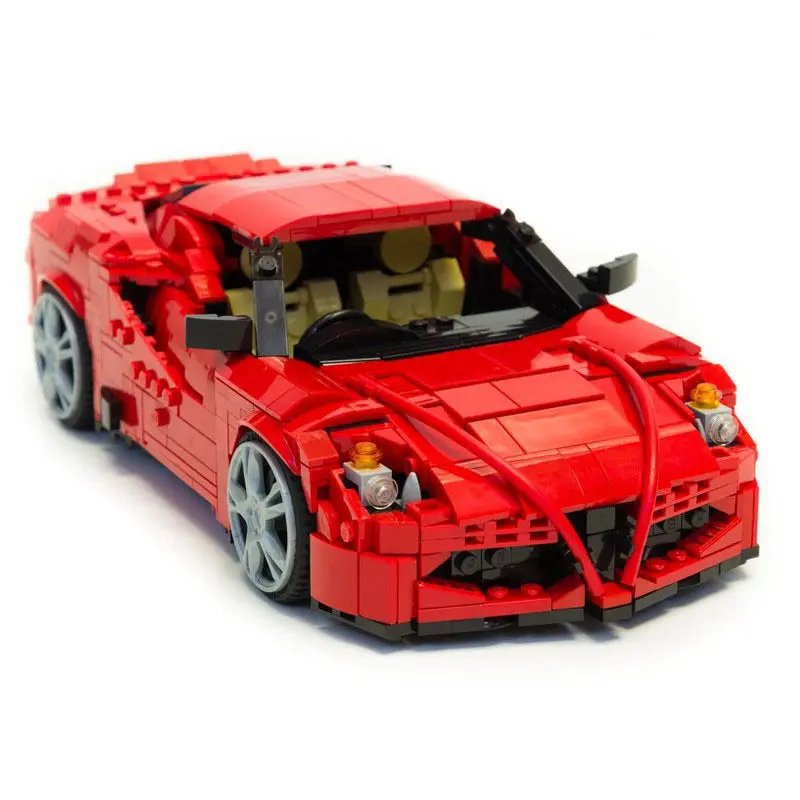 AIAIAITOY Technical Romeo 4C Speed Champions Super Sports Cars Building Blocks Bricks Set Kids Toys Gifts For Boys And Girls