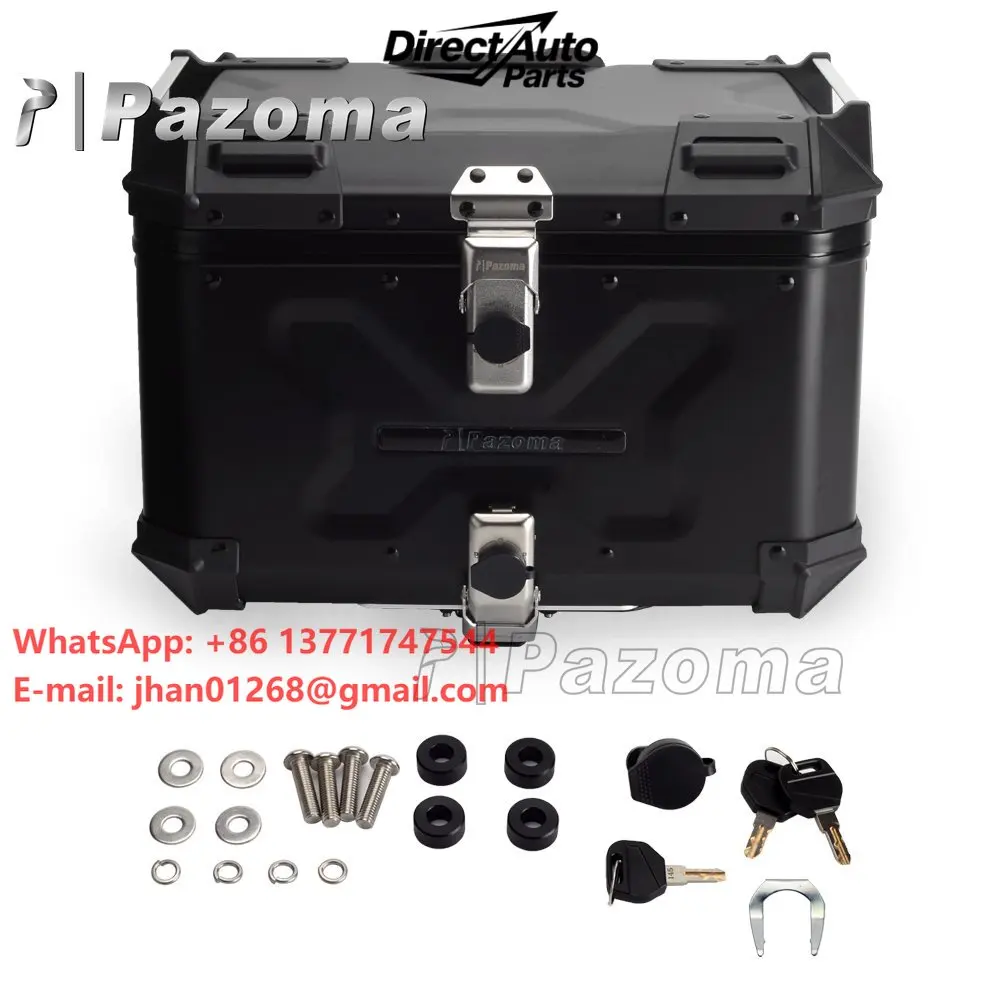 Aluminum Top Case Tail Box W/Mounting System with Lining for Harley Pan America 1250 RA1250 2021-2022