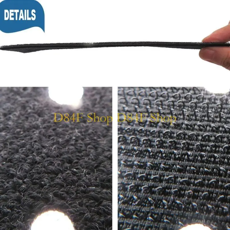 

D84F Convenient Hook & Loop Protective Pad 198x70mm Saver Pad Protector Clean Sanding Disc Pad for Grinding