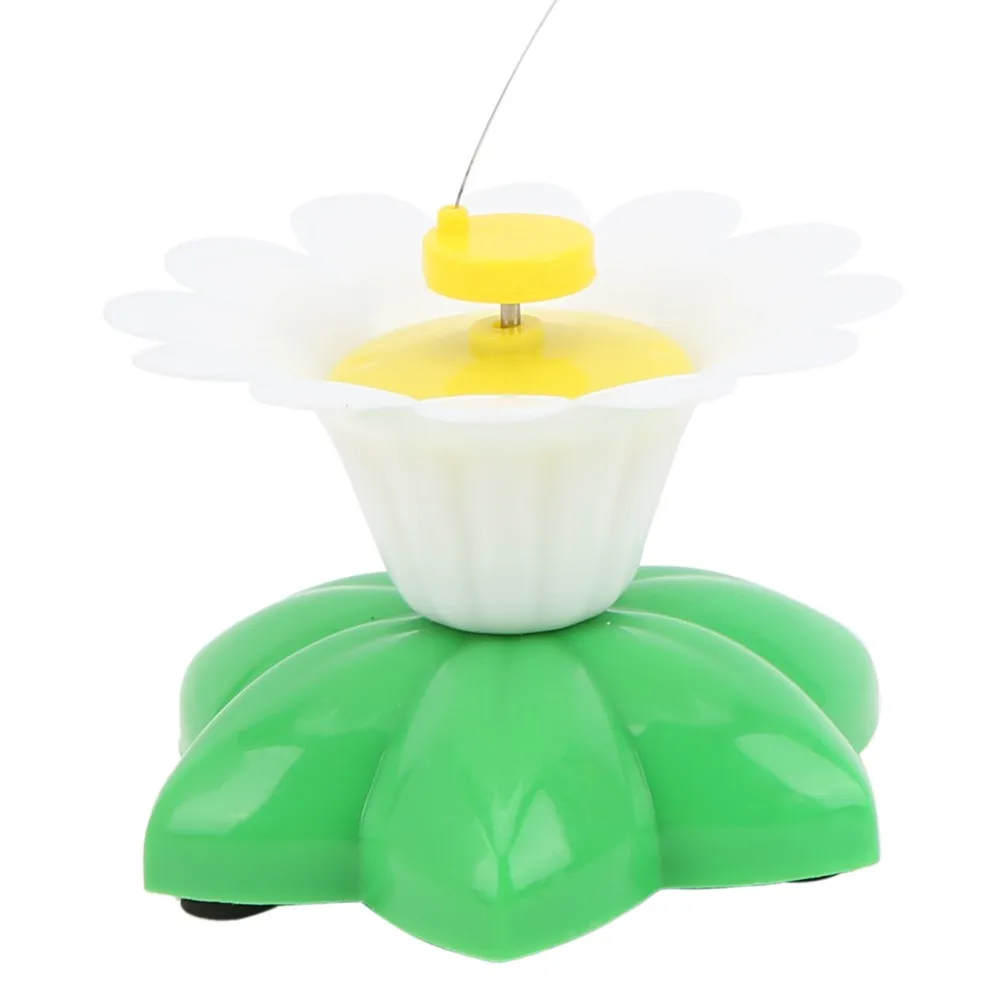 Fun Electric Flying Movement Flying Bird Butterfly Cat 360 Degree Rotatable Electric Cat Lifelike Cat for Indoor Cats