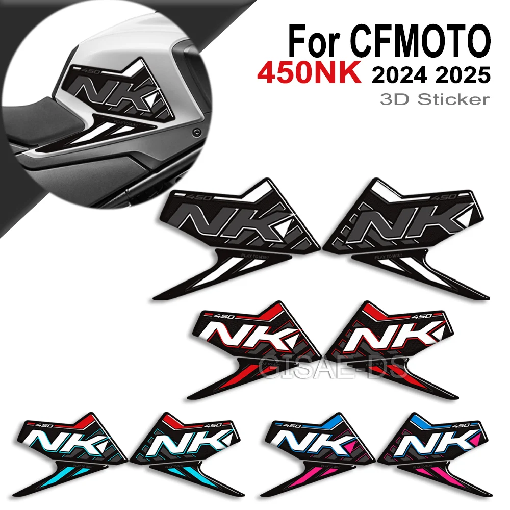 

2025 For CFMOTO CF MOTO 450NK 450 NK Motorcycle Tank Pad Side Grips Gas Fuel Oil Knee Protection Stickers Decals 450nk 2024