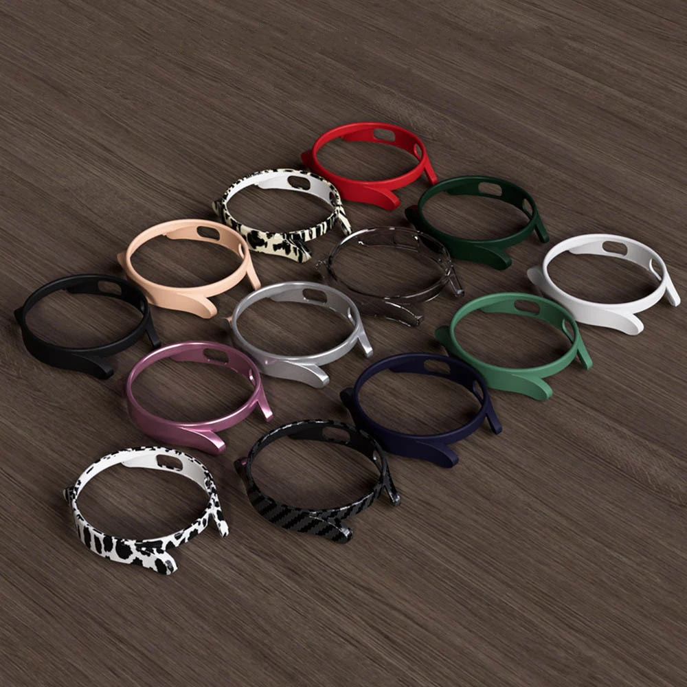 Cover Case for Samsung Galaxy Watch 4 44mm 40mm Accessories All-Around Protective Bumper Shell Galaxy Watch 4 Classic 42mm 46mm
