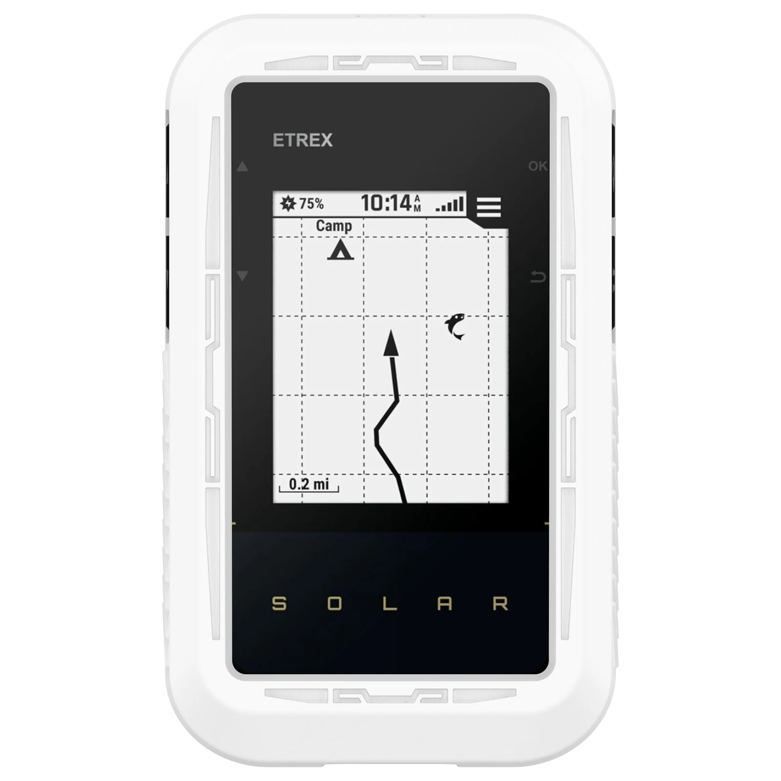 

Suitable for Garmin eTrex Solar GPS Silicone Case Soft Solid Color Protective Cover Case