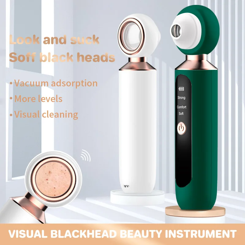 منظف مسام الوجه للرؤوس السوداء الكهربائية مع مكبر للرؤوس السوداء للرجال والنساء #2