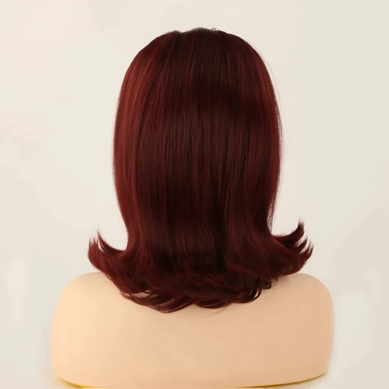 HAIRJOY Kunsthaar Damen Flip Perücken 70er Pinup Perücken 60er Retro Beehive Stil Vintage Look Halloween Kostüm Perücke – Detail 10