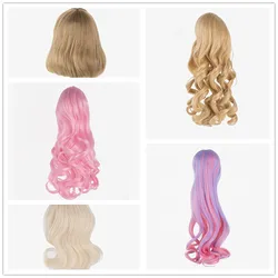 Round Yuan 1/3 Doll Wig Colorful Doll Accessories 25cm Circumference Doll Hair Girl DIY Dressing Doll Parts Anime Doll Decors