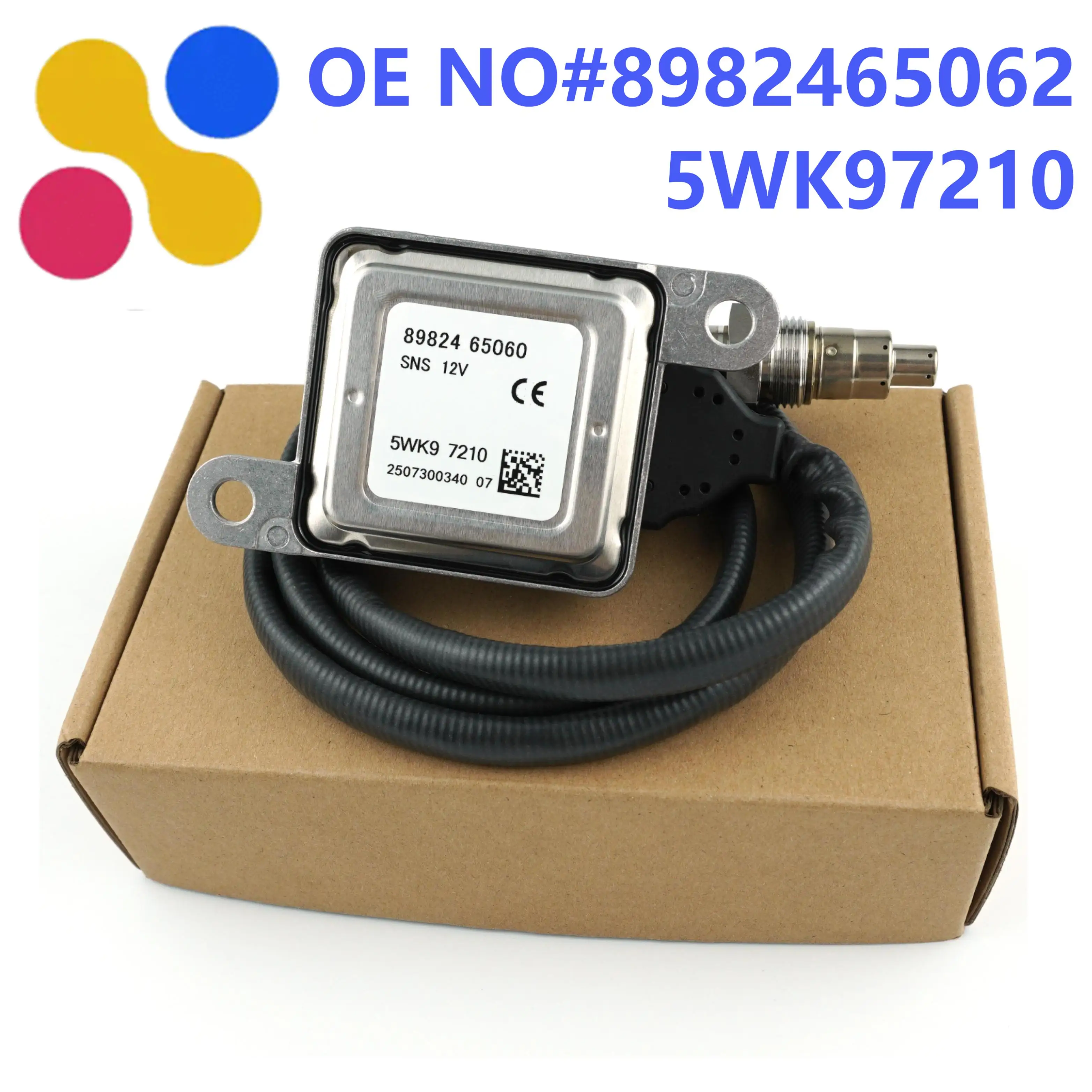 

8982465062 5WK97210 Nitrogen Oxide Sensor for Isuzu NPR NQR 4HK1 and 4JJ1 89824 65062 5WK9 7210 Nox Sensor