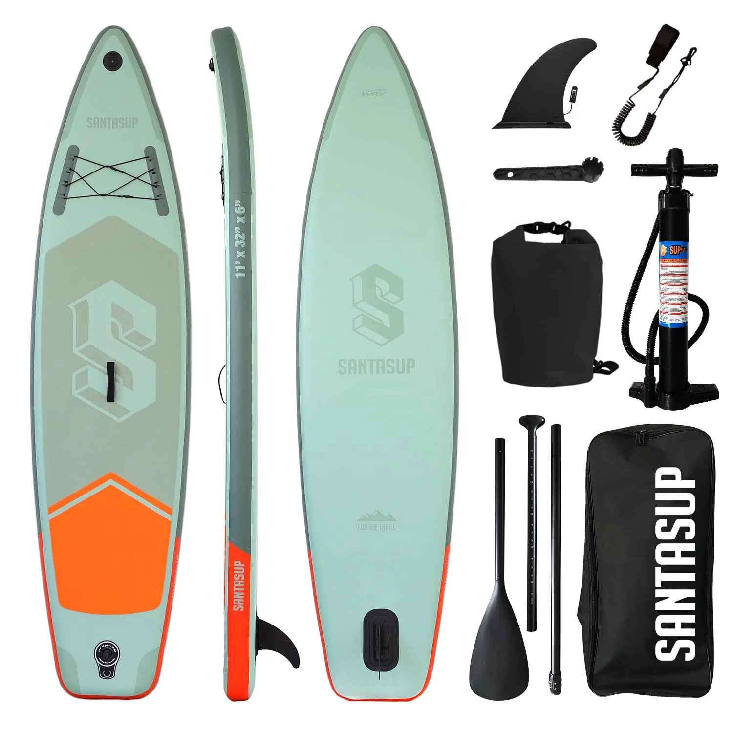 Rundes aufblasbares Stand-Up-Paddle-Board SUP-Board