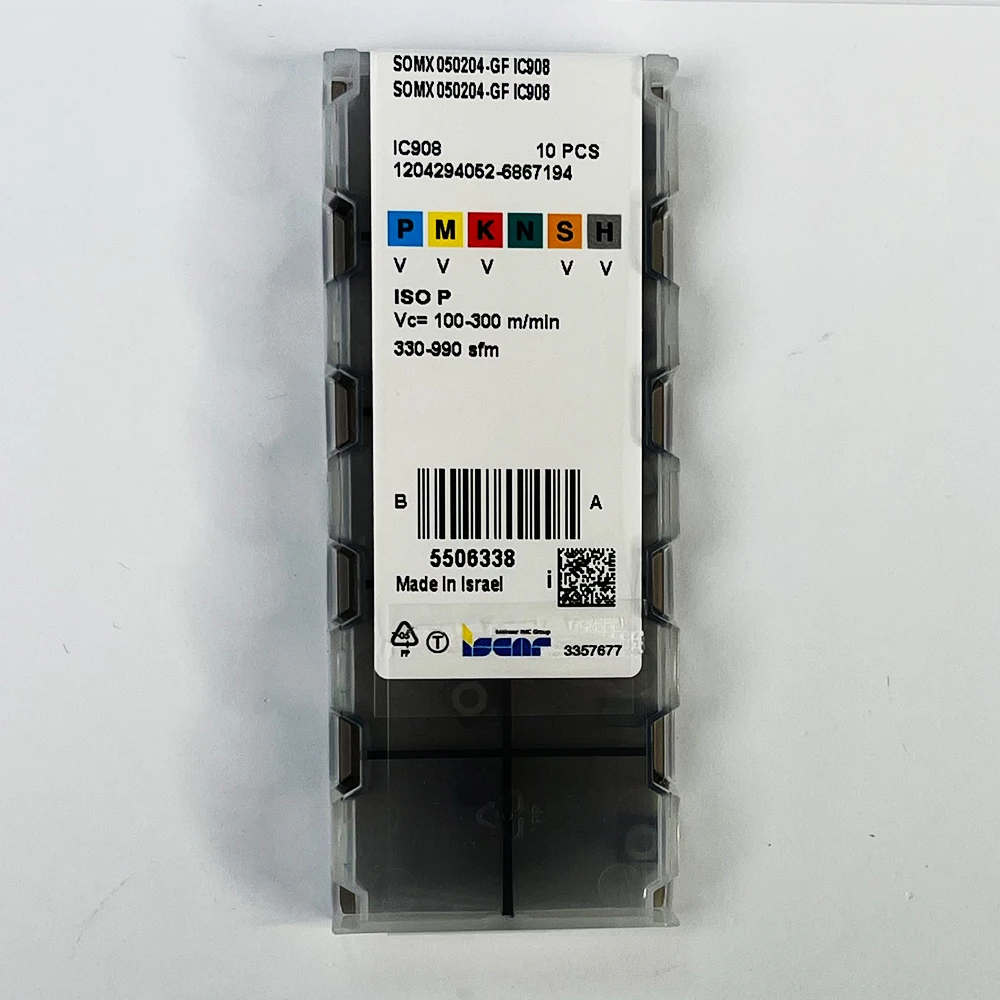 HUAZHICHUN 10 قطعة علامة N3J IC808 كربيد إدراج أداة تحول داخلية أدوات مخرطة معدنية باستخدام الحاسب الآلي لتحويل حامل الأدوات