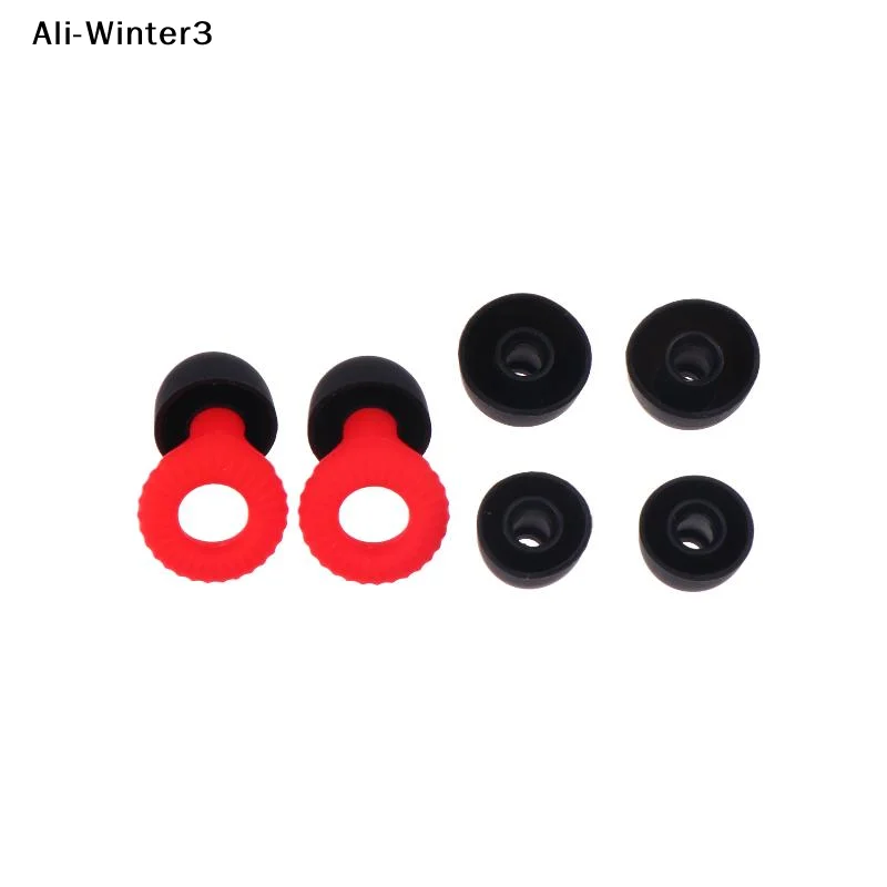

【Wtr3】1 Set 2025 Silicone Ultra Thin Loop Shape Sleep Aid Earplugs Waterproof Swim Earplug Concert Hearing Protection Ear Plugs