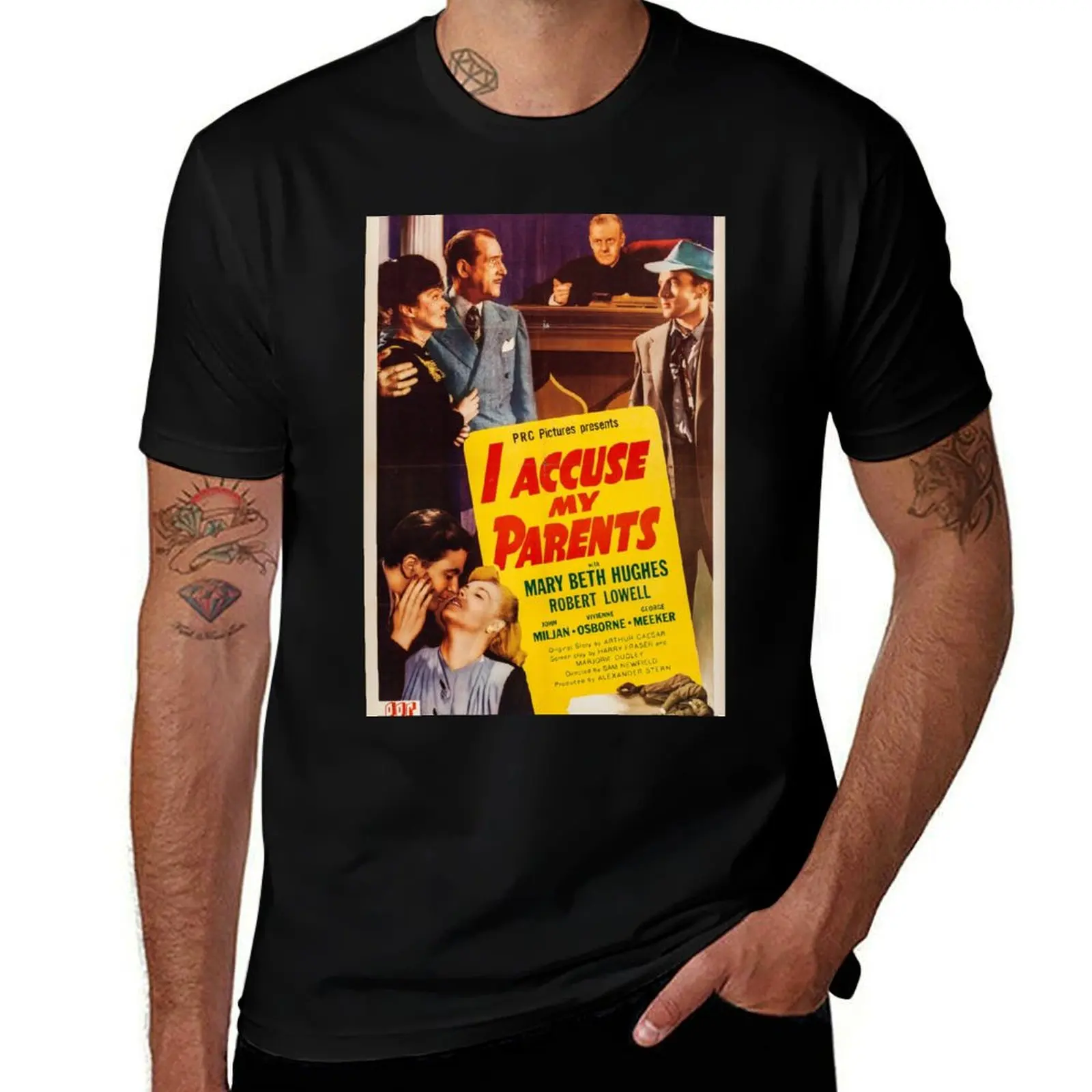 

I Accuse My Parents Poster (MST3K) T-Shirt Festive Simple T-Shirt