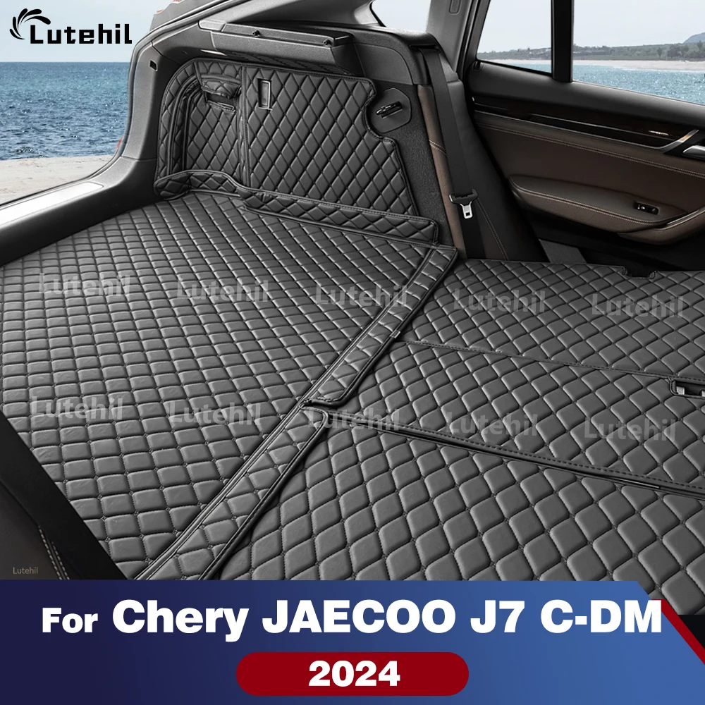 

Cargo Liner For Chery Jaecoo J7 C-DM 2024 All Weather Trunk Mat Carpet with Backrest Protectors Cargo Mat Accessories