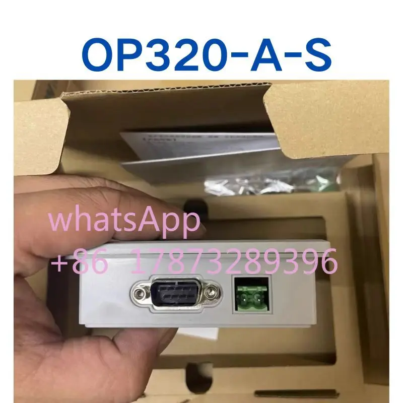 New OP320-A-S Text monitor fast delivery