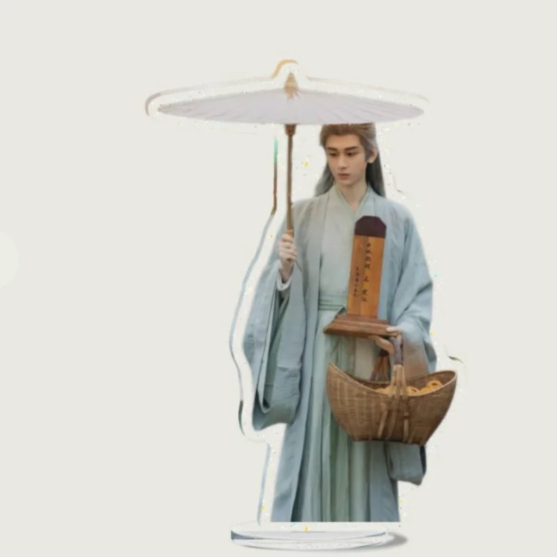 Cheng Yi Fu Shiqi 12cm Stand Up TV The Vendetta of An Xie Huaian Drama Stills Humanoid Stop Sign Vehicles Car Decor Ornaments