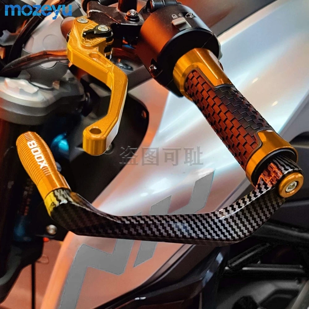 

For KOVE 800X Pro 800X kove800x 2023 2024 2025 Motorcycle CNC Handlebar Grips Guard Brake Clutch Levers Guard 800X Accessories