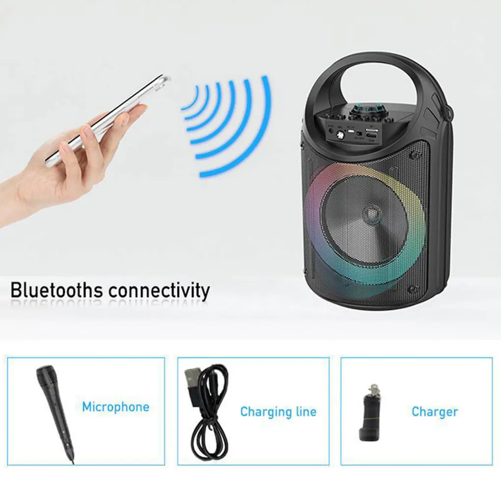 Portable Outdoor Party Bluetooth Speaker - Party Everywhere Go Simple And Fashionable