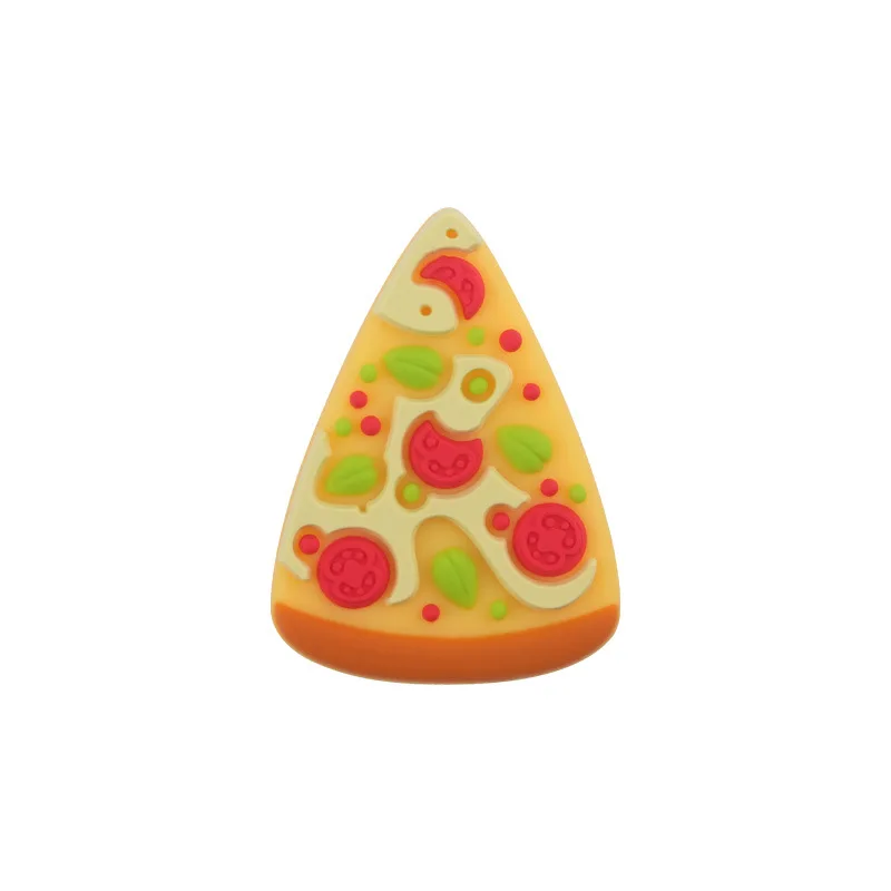 1pcs New Cartoon Fruit Silicone Beads for Baby DIY Pacifier Chain Bracelet Toy Teething Baby Feeding Stroller Accessories view 3