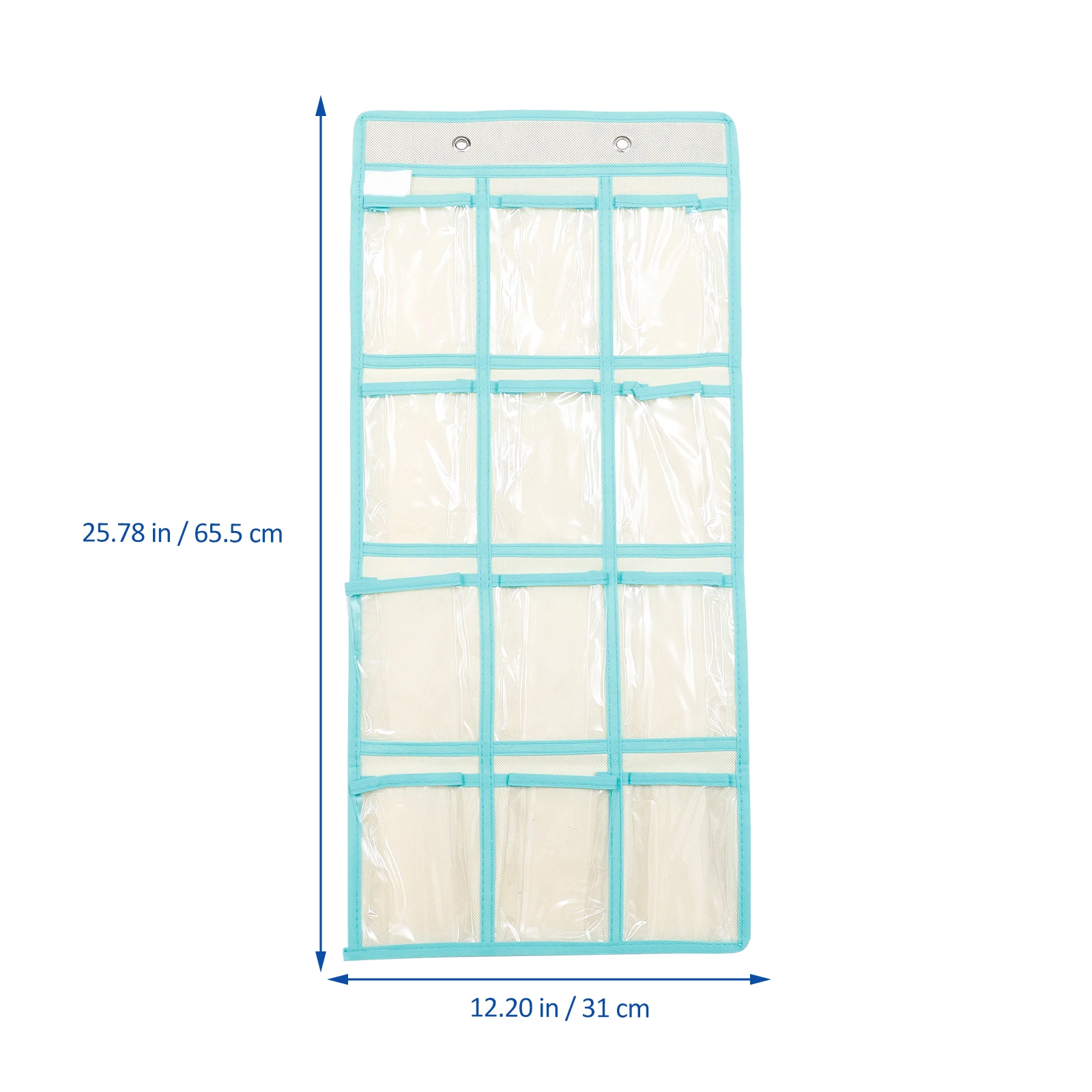 

Home Storage Bag Nonwoven Fabric ganizer Clear Chart Cell Phone Calculator Hanging Wall Door Pouch Foldable Classroom