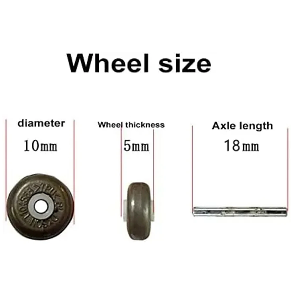 FOR DYSON V6 V7 V8 V10 V11 Direct Drive Head Soleplate Wheels,SPS Replacement Set，Non-Soft Roller, With Cleaning Tweezers