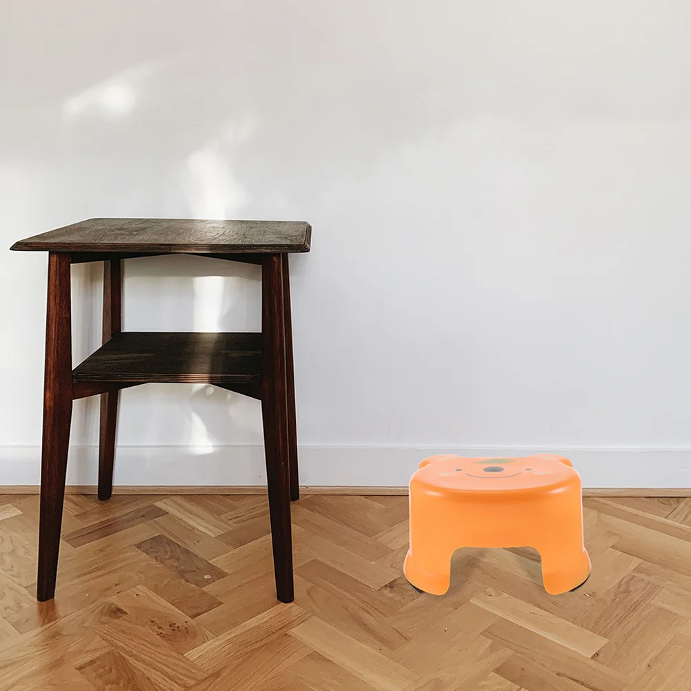 

2Pcs Non Slip Plastic Stool for Kids Step Stool with Strong Carrying Capacity for Home Bathrooms Kindergartens