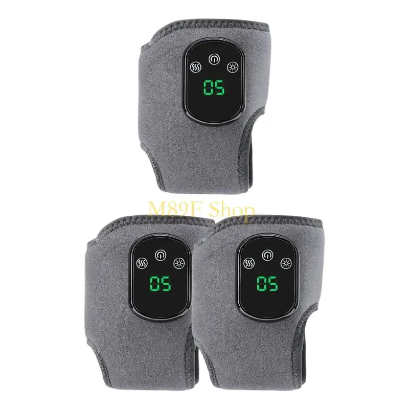 

M89F Ergonomic Ankle Compression Wrap With Adjustable Heat Therapy And Vibration Function